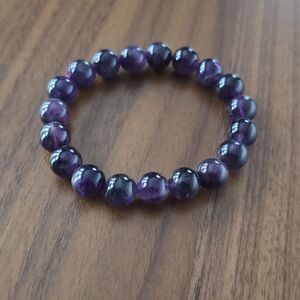 Amethyst Stretch Bracelet 8mm